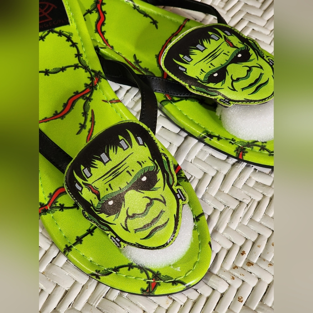 New Betty Frankie Sandal ~ Strange Cvlt ~ Frankenstein - Picture 2 of 7